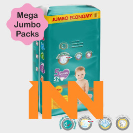 INNHJ-HUB-001 MODEL WHOLESALE NEWBORN MINI MIDI MAXI JUNIOR EXTRA LARGE FLEXIBLE UNISEX PREMIUM ABSORBENT DIAPERS